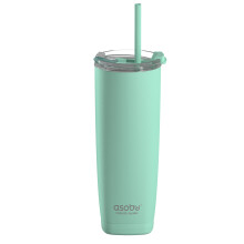 Asobu Aqualina Stainless Steel Insulated Tumbler 600ml Mint