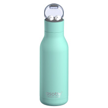 Asobu Earphone H2 Audio Insulated Water Bottle Stainless Steel Mint