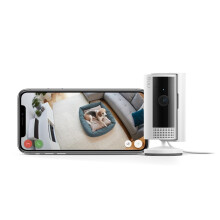 Ring Indoor Camera 2nd Gen Plug-in indoor Security Cam 1080p HD Video