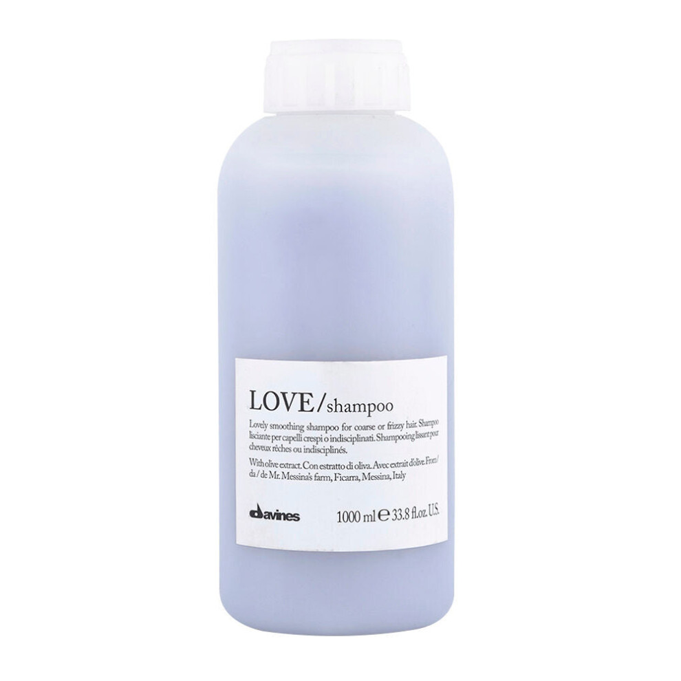 Davines Love Shampoo Smoothing Shampoo For Frizzy Hair 33.8 Oz