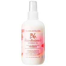 Bumle og bumle. Fris?rens usynlige olie Varme/UV-beskyttelse Leave-In Conditioner H?rprimer | Fugtgivende Anti Frizz Farvesikker | Lige Coily | M
