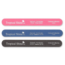 Tropical Shine 8,5 tommer neglefil til naturlige og akrylnegle. 3 stk.
