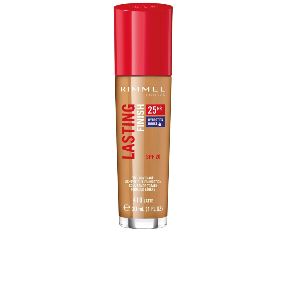 Rimmel Lasting Finish 25HR Foundation, 410 Latte