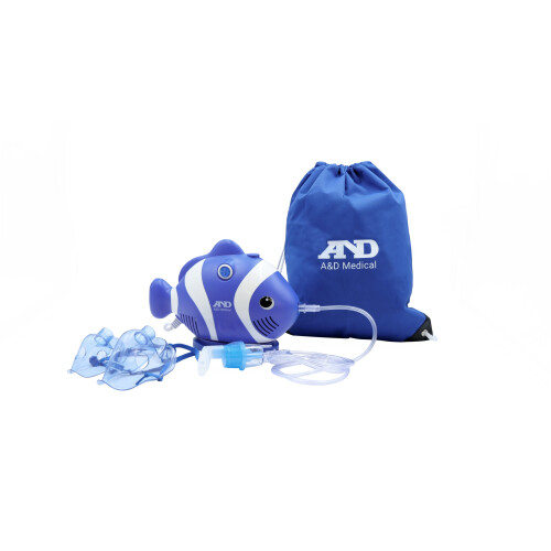 A&D UN-019 Fish Shape Compact Compressor Nebulizer Φορητή συσκευή εισπνοής για παιδιά 1
