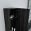 NRG NRG 1200mm Grey Bathroom Wall Mounted High Cabinet Tall Storage Unit Flat Pack 7