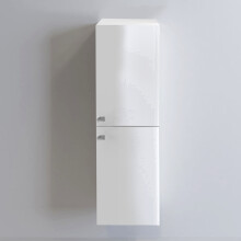 NRG 1200mm White Bathroom Furniture Storage Cabinet Wall Mounted Tall Unit