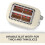 Breville Breville Bold Vanilla Cream 2-Slice Toaster with High-Lift and Wide Slots | Cream and Silver Chrome [VTR003] 2