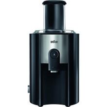 Braun J500 Spin Juicer extractor for whole fruit, citrus & vegetables 900 Watt, 2 speeds, anti splash spout, 1.25L
