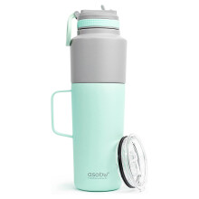 Asobu Stainless Steel Twin Pack Water Bottle Mint 591ml/ 887ml