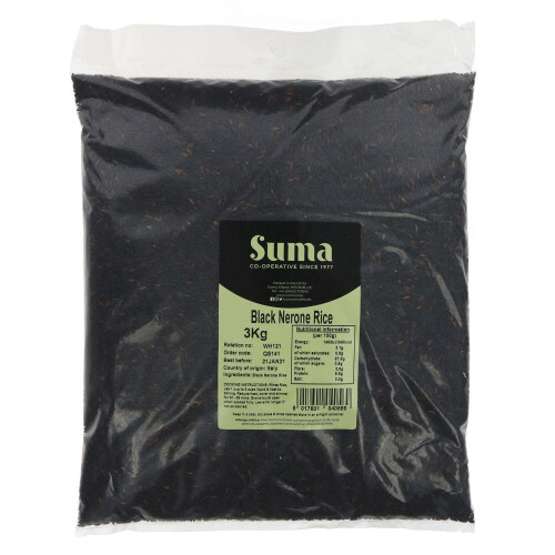Suma Black Rice - Nerone - 3 kg ( pack of 1 ) 1