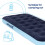 (Single) airrZ Inflatable Flocked Air Bed 3