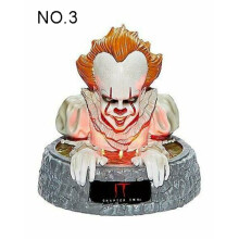 (B) Halloween Joker Michael Myers Sam Light Up Statue Movie Ornaments Party Decor