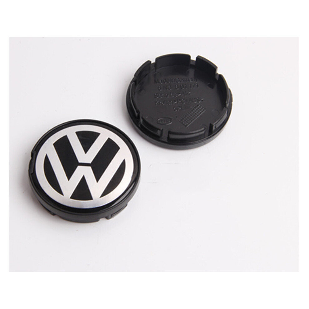 4Pcs Vw Old Jetta Wheel Center Hub Cap Plane Surface 56Mm 6N0601171 5701510951411