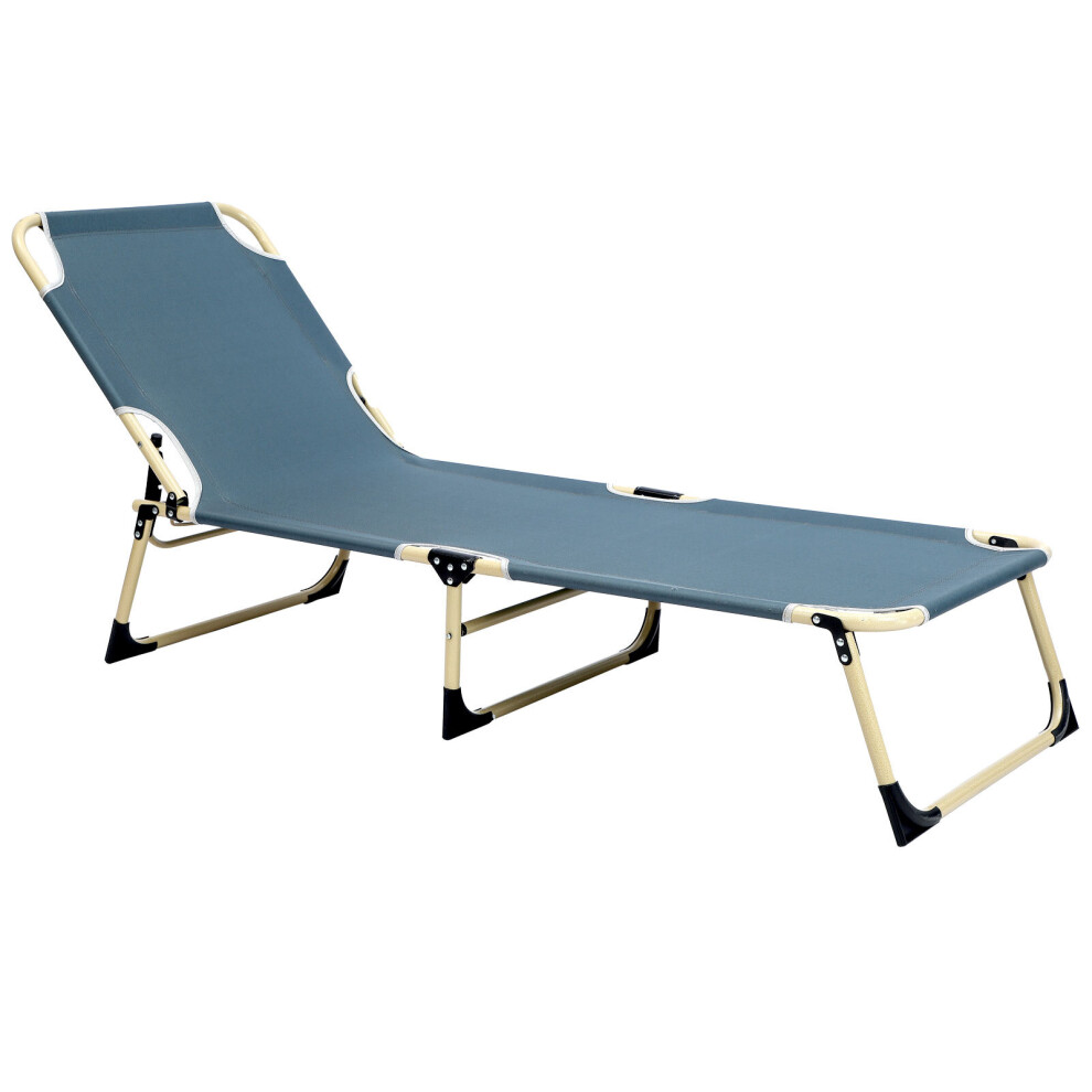Folding Camping Bed lounger Army Outdoor Sleeping Hiking Travel