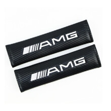 Car Seat Belt Cover for Mercedes AMG 2pcs Safety Shoulder Cushion Pad