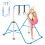 (Blue * rings) Gymnastics Kids Horizontal Bars Training Kip Bar 1
