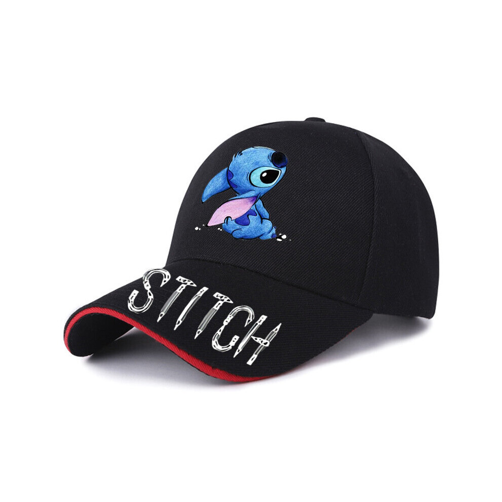 (#11) Lilo and Stitch Baseball Cap Printed Sun Hat Peaked Cap Sun Hat Outdoor Summer
