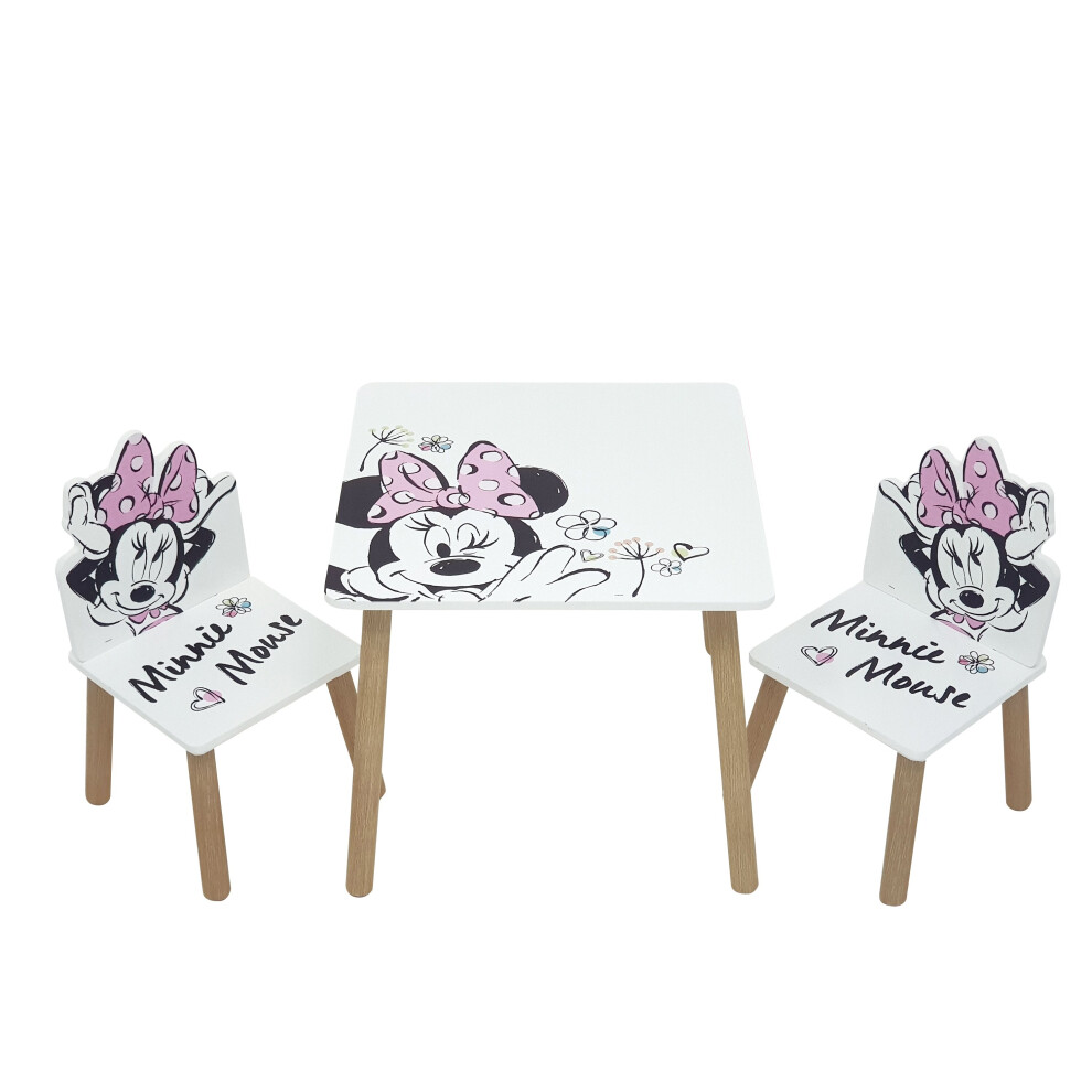 Minnie Mouse Classic Table & 2 Chairs Set