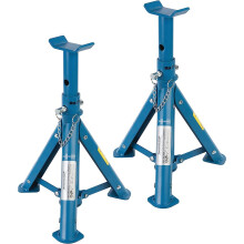 Pair of 3 Tonne  Axle Stands Heavy Duty  Jack Stand for Car Van Adjustable 305-415mm  Emergency Repair Lifitng Tool