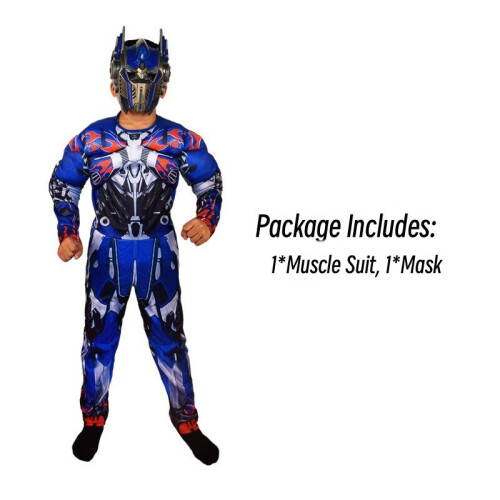 (Optimus Prime, M) Optimus Prime Bumblebee Kids Cosplay Costume Props Mask Party Gifts