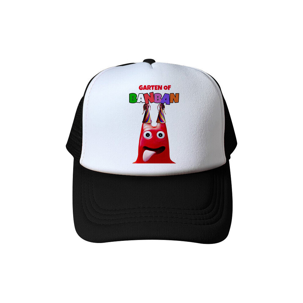 (RedWhite, Kid) Kid Garten Adult Of Banban Printing Baseball Cap Adjustable Hip Hop Hat Hat Sun