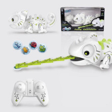 (Chameleon) Control Chameleon Remote Toys Educational Pet Model Robot Smart Toy Kids For