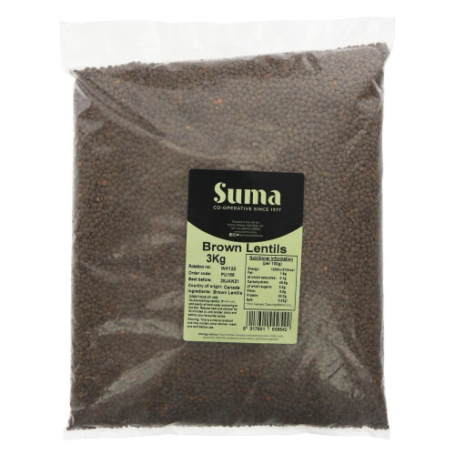 Suma Brown Lentils 3 kg ( pack of 1 ) 1