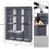 71" Portable Closet Wardrobe Clothes Rack Storage with Shelves 9