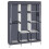 71" Portable Closet Wardrobe Clothes Rack Storage with Shelves 3
