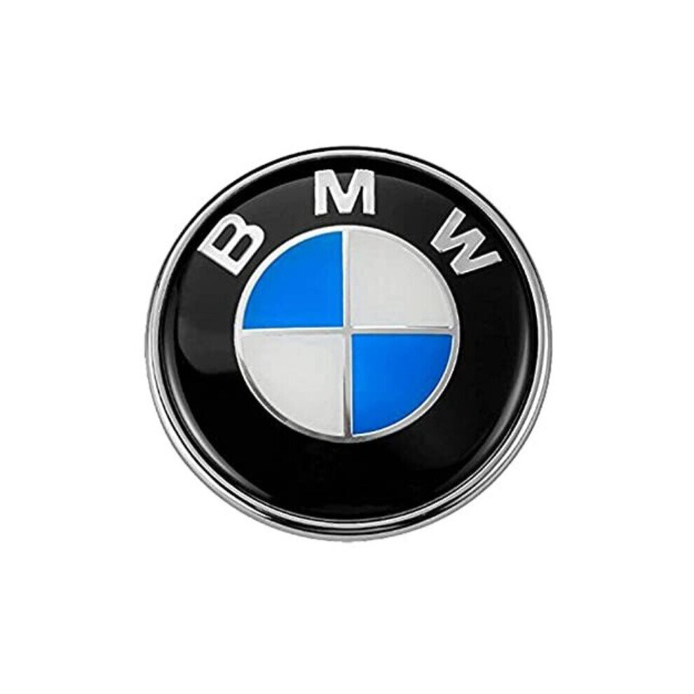 82mm Auto Emblem For Bmw Front Bonnet Tailgate Rear Trunk Logo Badge