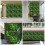 Artificial Plant Flower Wall Panel 1mx1m Living Hedge Foliage Wall 3