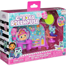 DreamWorks Gabby Gabbys Dockhus, Mercats Spa Rumlek, med Mercat Figurg, Överraskning och Möbler