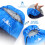 (250GSM, Blue) SAIL 'One' Sleeping Bag 3-4 Season 3