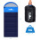 (250GSM, Blue) SAIL 'One' Sleeping Bag 3-4 Season 7