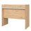 Function Plus Desk 2 Drawers In Jackson Hickory and White 5