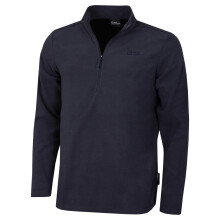 (S, Night Blue) Jack Wolfskin Mens 2022 Taunus Half Zip Breathable Fleece Pullover Sweater