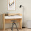 Function Plus Desk 2 Drawers In Jackson Hickory and White 7