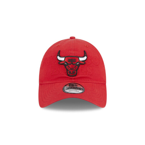 New Era New Era Mens NBA Draft 9Twenty Adjustable Cap ~ Chicago Bulls Red 1