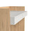Function Plus Desk 2 Drawers In Jackson Hickory and White 8