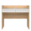 Function Plus Desk 2 Drawers In Jackson Hickory and White 3