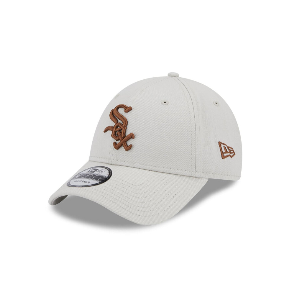 New Era Mens League Essential 940 Adjustable Cap ~ Chicago White Sox stone