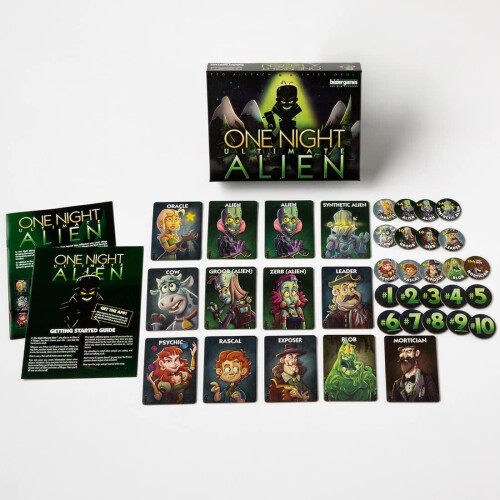 One Night Ultimate Alien Board Game 1