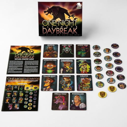 One Night Ultimate Werewolf Daybreak Board Game 1