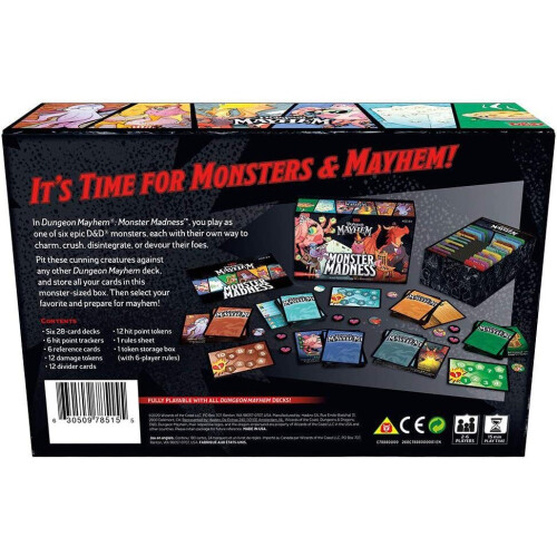 Dungeon Mayhem Card Game Monster Madness 1