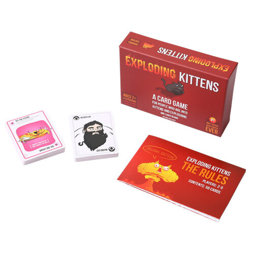 Exploding Kittens Exploding Kittens Card Games, Russian Roulette Card Game 1