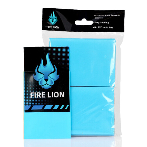 500 Pcs 63 x 90mm Matte Card Protector Sleeves