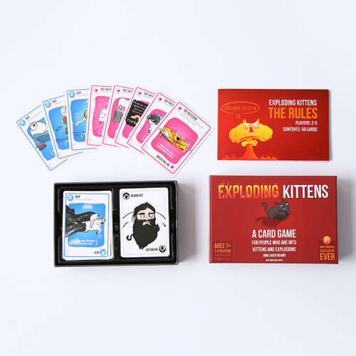 Exploding Kittens Exploding Kittens Card Games, Russian Roulette Card Game 2