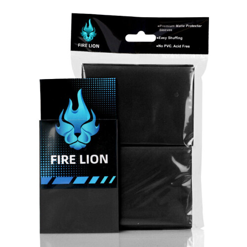 500 Pcs 62 x 89mm Matte Card Protector Sleeves