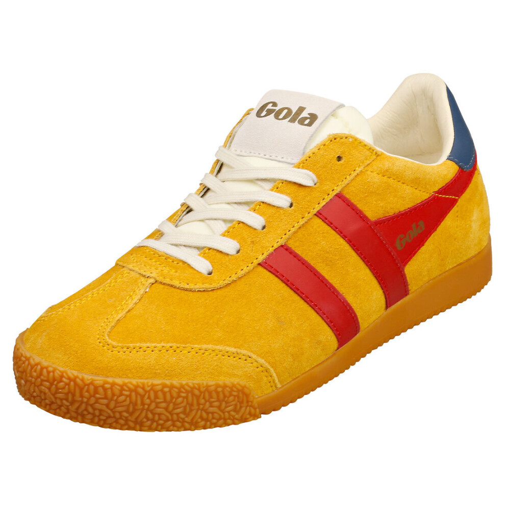 (3) Gola Elan Womens Fashion Trainers in Sun Red