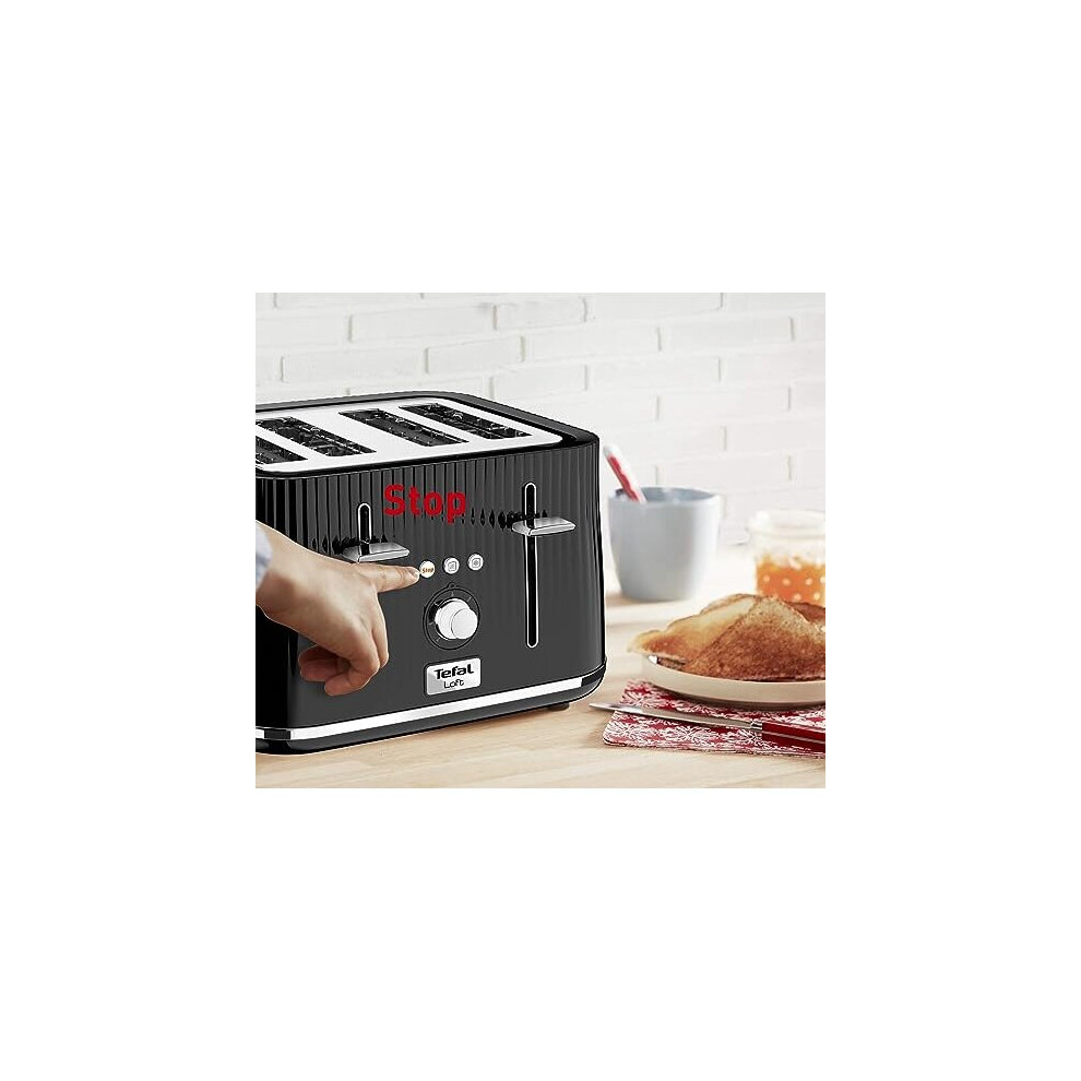 tefal-loft-tt760840-4-slot-toaster-black-slice--plastic--1700-w
